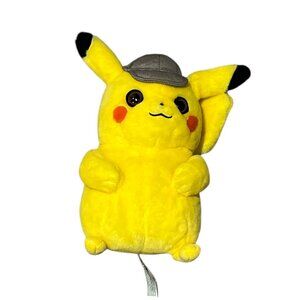 POKEMON DETECTIVE PIKACHU Nintendo Warner Bros. Stuffed Toy 9" Stuffed Animal
